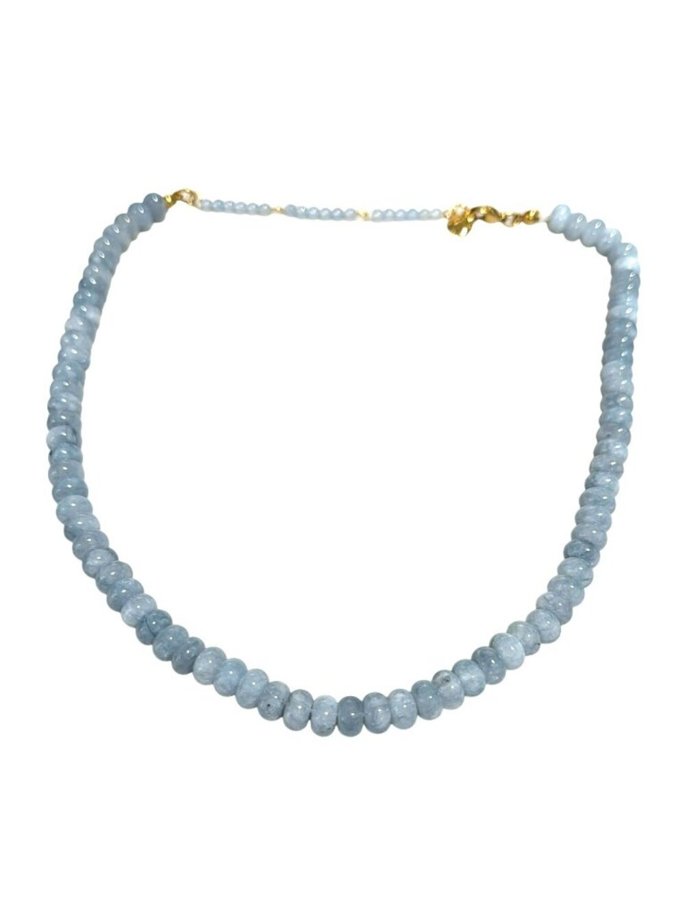 Mayamar Aquamarine Blue Beaded Necklace New